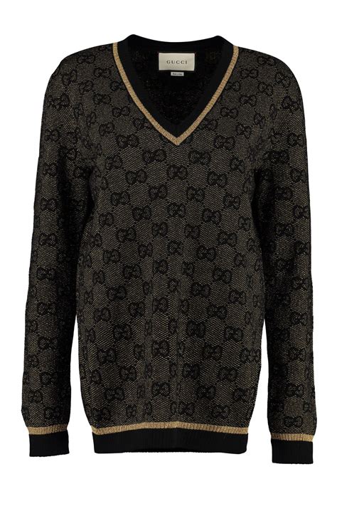 Gucci sweater on blackish